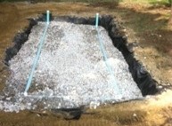 Water Runoff Ditch - Septic System